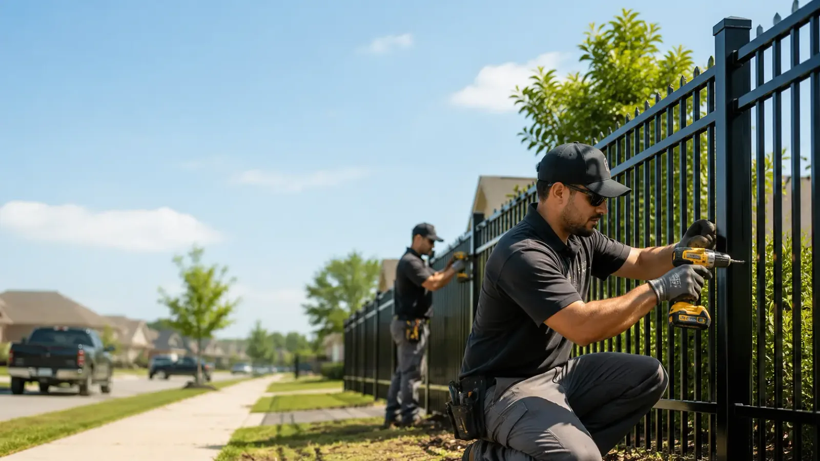 Metal Fence Installation in Orland, IN